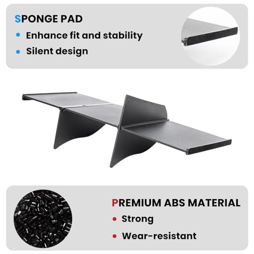 Neepiar Glove Box Divider Organizer Compatible with 2024 2025 2026 Hyundai Santa Fe Insert Divider Tray ABS Secondary Storage Interior Accessories - Image 5