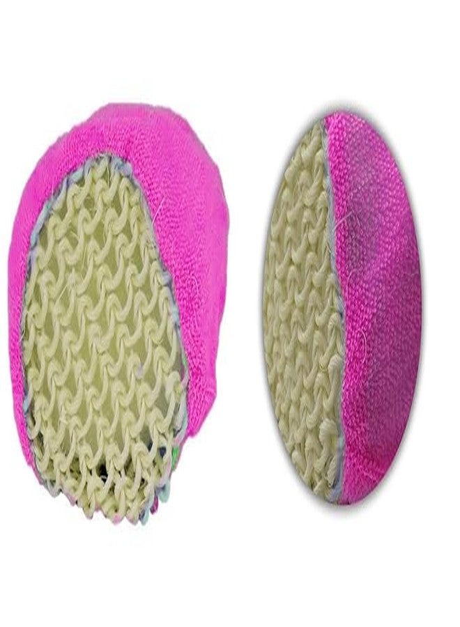 Confidence Loofah Set for Bathing | Bath Shower | Loofah Sponge Scrubber for Body Cleaning Multicolor (Set of 3) - Image 5