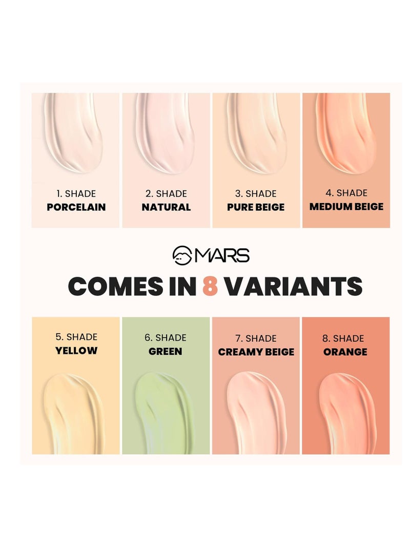 MARS Seal the Deal High Coverage Concealer  Lightweight and Creamy Formula   Easy to Blend  10.0 gm Porcelain - Image 4