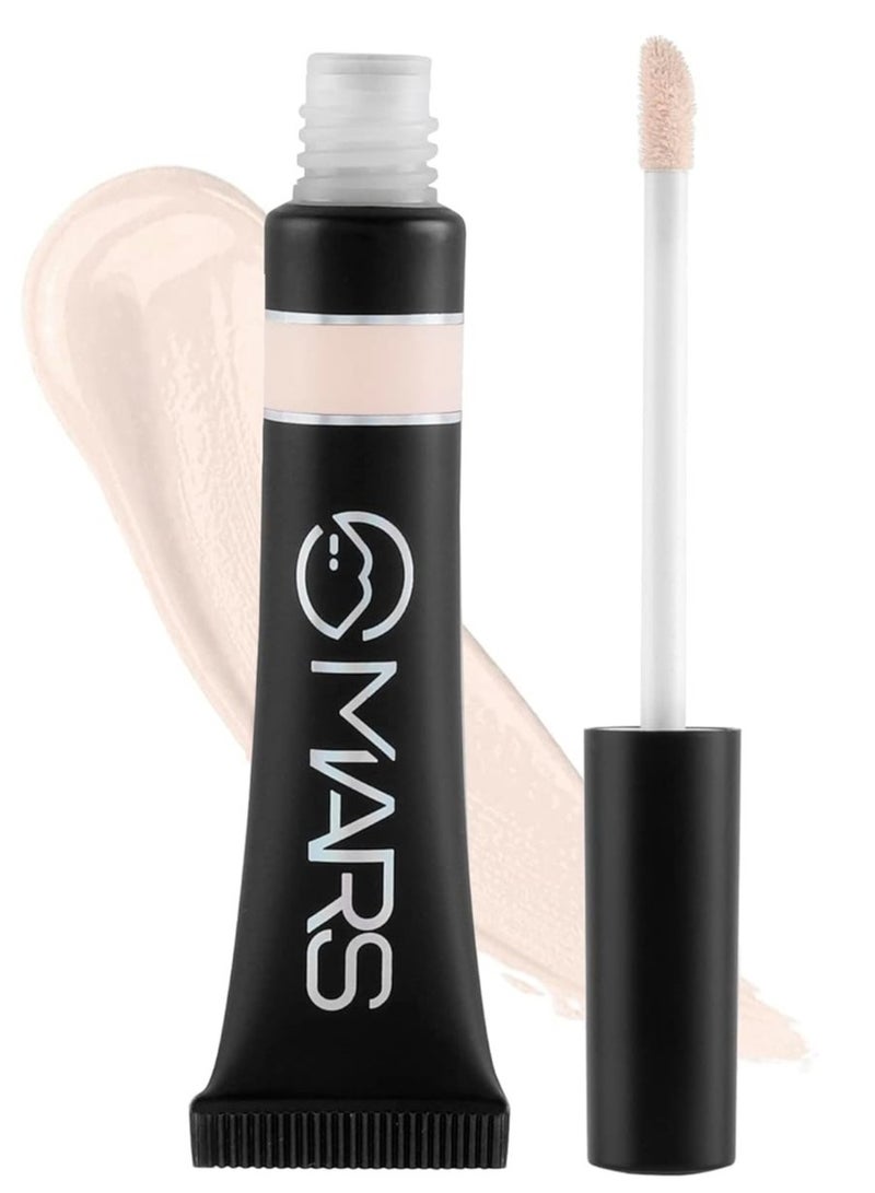 MARS Seal the Deal High Coverage Concealer  Lightweight and Creamy Formula   Easy to Blend  10.0 gm Porcelain - Image 1