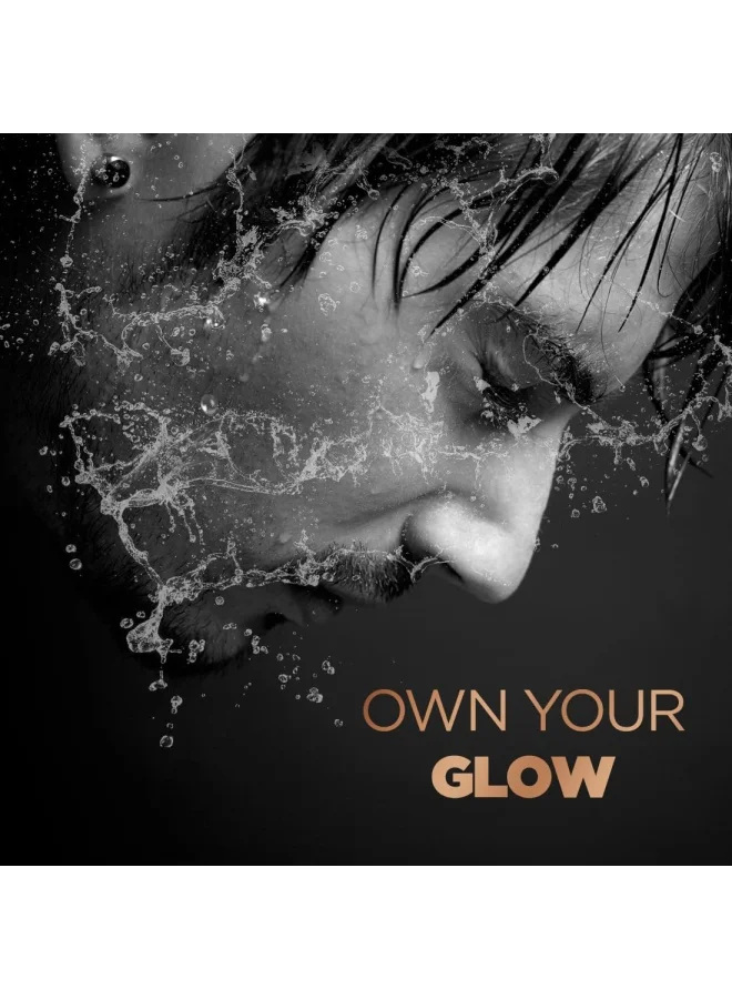 The Man Company  Glow Pro Face Wash for Men - 100ml | Enriched with Glutathione, Charcoal | Instant Glow, Deep Cleansing & Evens Skin Tone | Men's Face Wash for Dry Skin | Toxin Free for Men | Best Price UAE