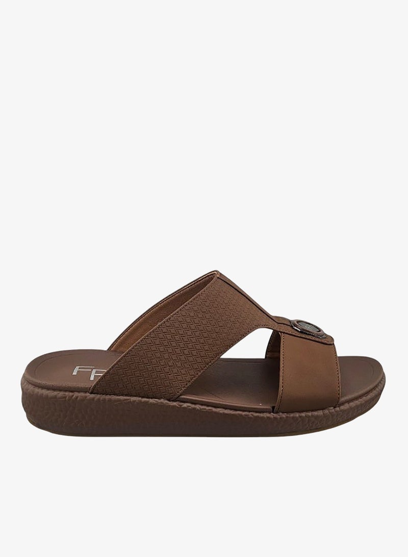 Footprint Cushion Ease Arabic Sandals for Men – Comfortable Cushioned Slip-On Slippers for Daily Wear - Image 2