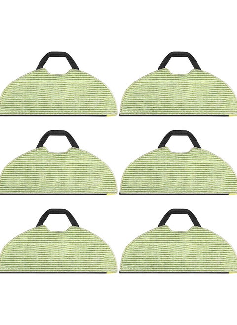 6 Pack Vacuum Mop Replacement Pads for Shark RV2610WA AV2610WA RV2410WD AI Ultra 2- in-1 Robot Vacuum Washable Reusable Replacement Microfiber Soft Pads