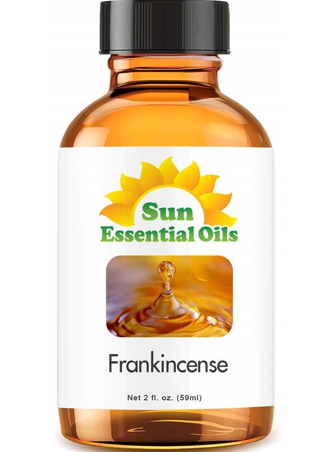 Sun Essential Oils 2 أونصة - زيت اللبان العطري - 2 أونصة سائلة - Image 1
