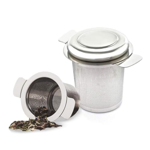 VAHDAM Classic Tea Infuser | 18/8 Stainless Steel Loose Leaf Tea Steeper & Diffuser | Gift for Him/Her - Image 1