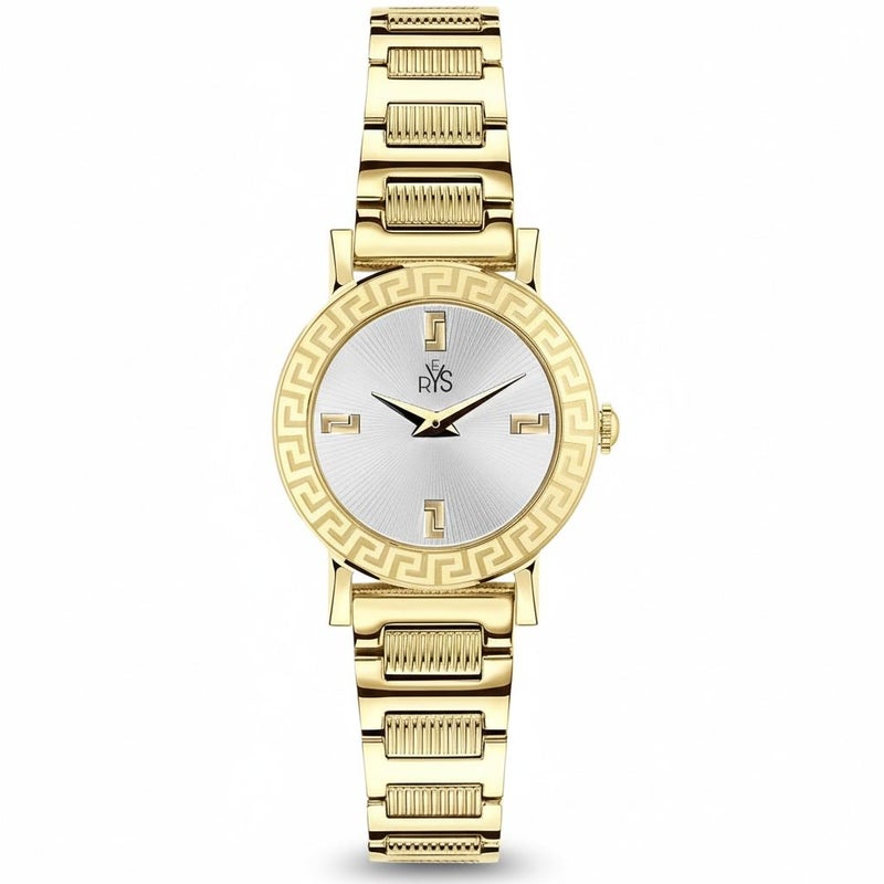 REYS WATCH WATCH FOR WOMEN-STAINLESS STEEL-SILVER DIAL R2045-GS