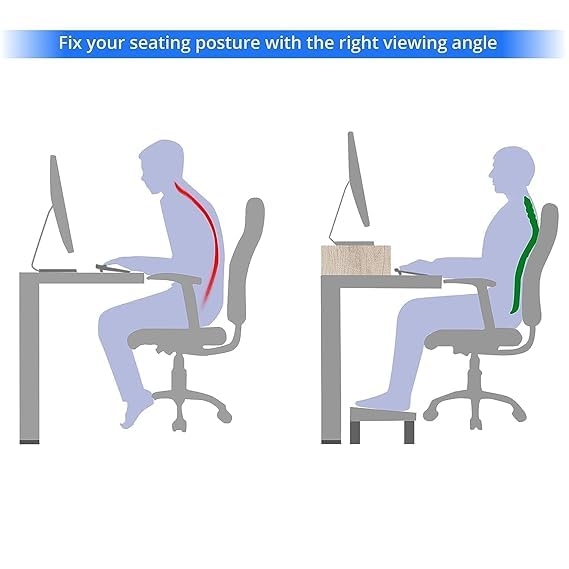 Botash Adjustable Footrest for Office Chair with Massage Texture and RollerErgonomic Footrest Under Desk with 6 Heights Leg Resting Stool for HomeOffice Table and Sofa1 pcsMulticolor model 1 - Image 5