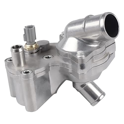 WMPHE Aluminum Coolant Thermostat Housing Assembly Replace for 2L2Z8592BA 2L2Z8592BB 902860 Compatible with 20022010 Explorer 20072010 Explorer Sport Trac 20022010 Mountaineer V6 40L