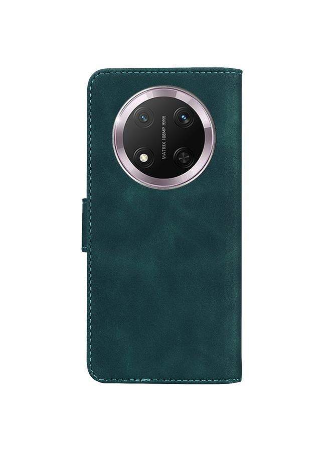 S-TOP Case For Honor X9c Skin Feel Pure Color Flip Leather Phone Case - Image 3