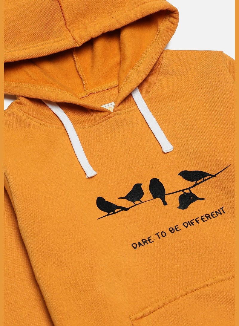 Instafab Front Pocket Printed Hoodie  - Image 1