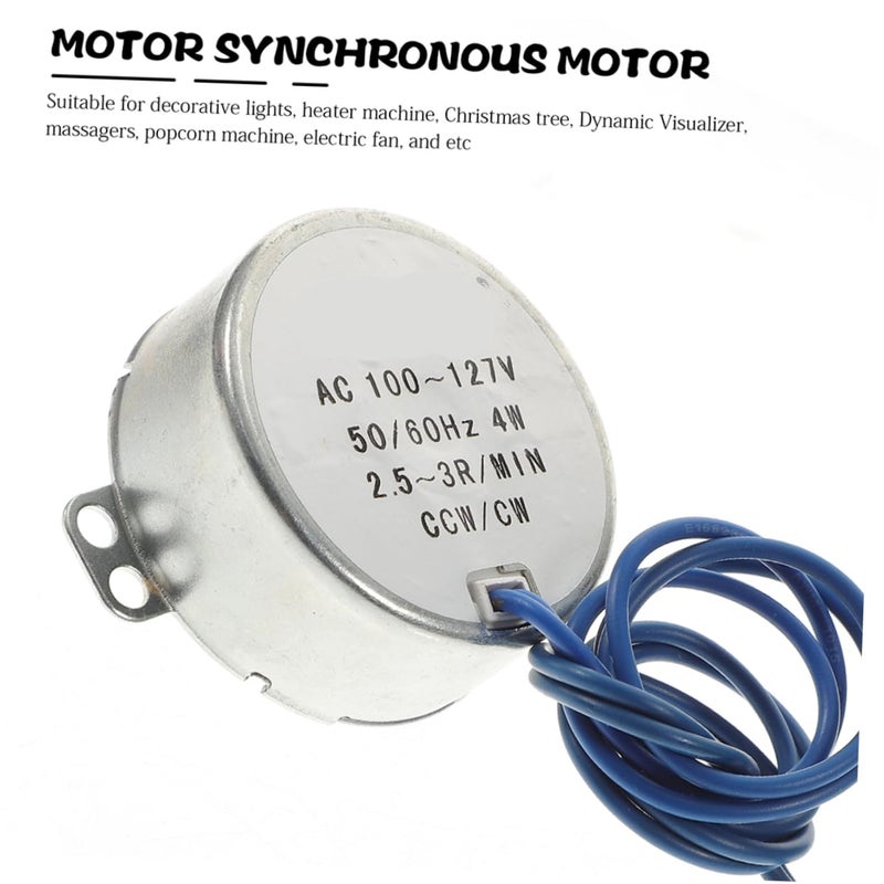 Synchronous AC Motor Slow Rotating Turntable For Display Stands Decorative Lights - Image 4