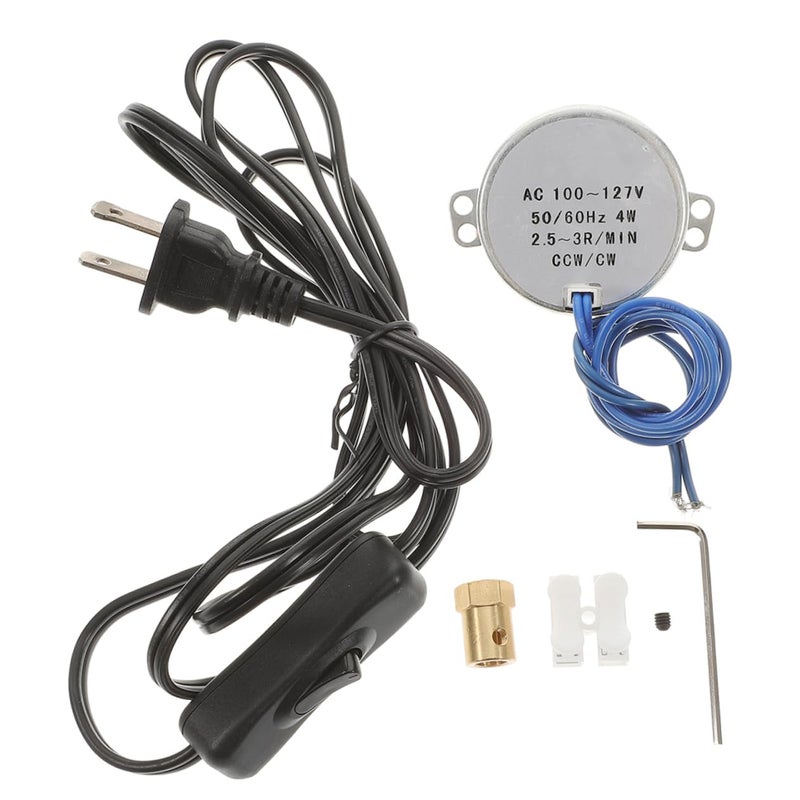 Synchronous AC Motor Slow Rotating Turntable For Display Stands Decorative Lights - Image 2