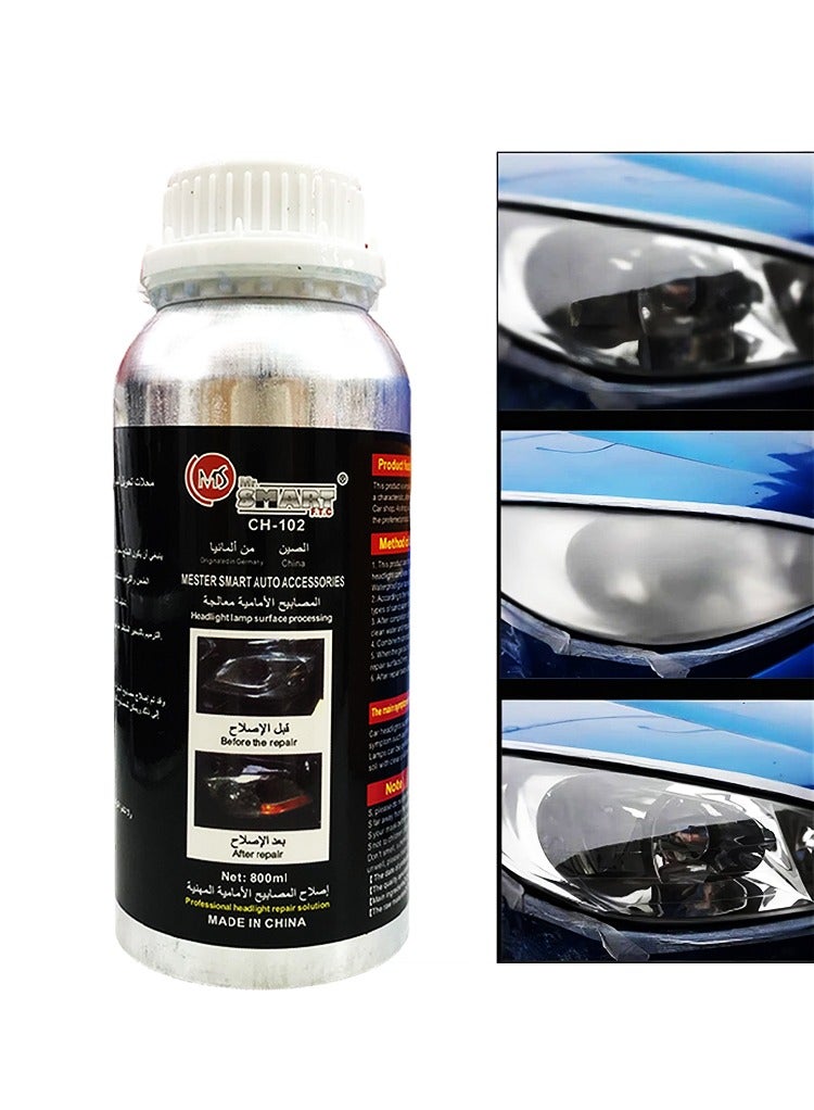 مستر سمارت مجموعة ترميم المصابيح الأمامية من Mr Smart، محلول تجديد ، أدوات إصلاح احترافية - Image 4