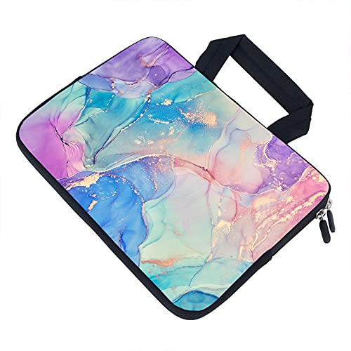 ARIYIDA 11" 11.6" 12" 12.1" 12.5 inch Laptop Carrying Bag Chromebook Case Notebook Ultrabook Bag Tablet Cover Neoprene Sleeve Fit Apple MacBook Air Samsung Google Acer HP DELL Lenovo Asus (RYD12-09) - Image 3