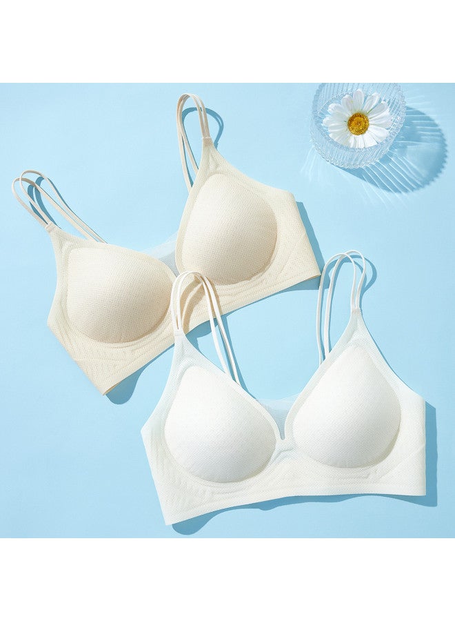 Fenton seamless Thin Breathable Soft Support Push-up Wire-free Bra With Side Coverage - Image 5