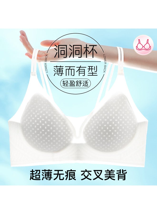 Fenton seamless Thin Breathable Soft Support Push-up Wire-free Bra With Side Coverage - Image 2