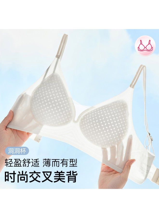 Fenton seamless Thin Breathable Soft Support Push-up Wire-free Bra With Side Coverage - Image 4