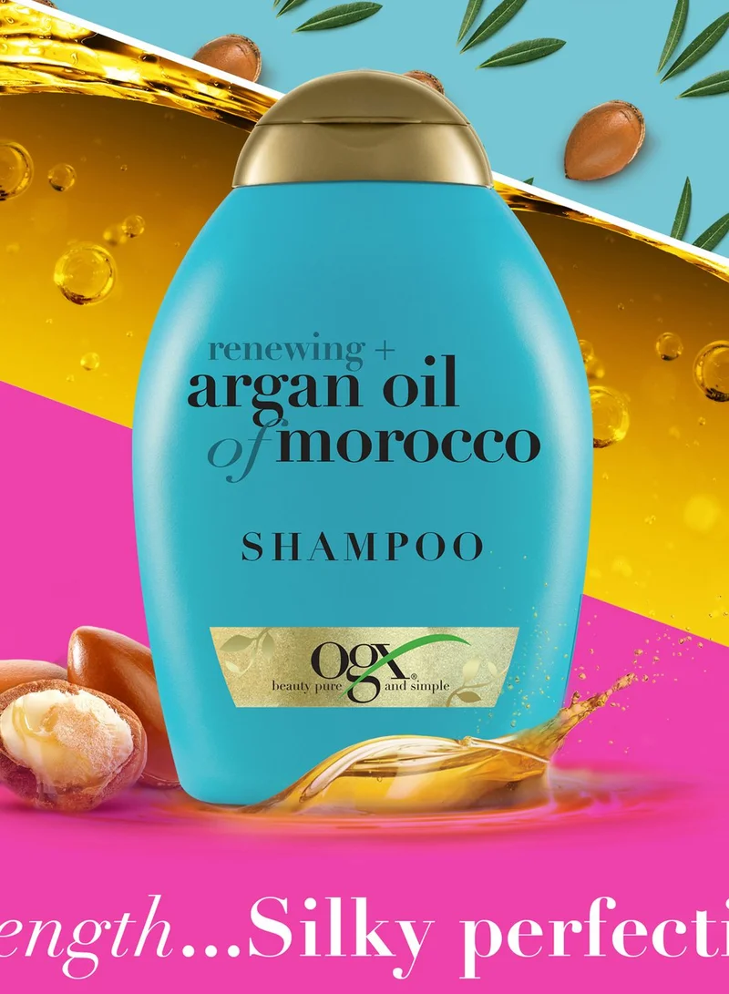 Ogx Shampoo, Renewing+ Argan Oil of Morocco, New Gentle and PH Balanced Formula