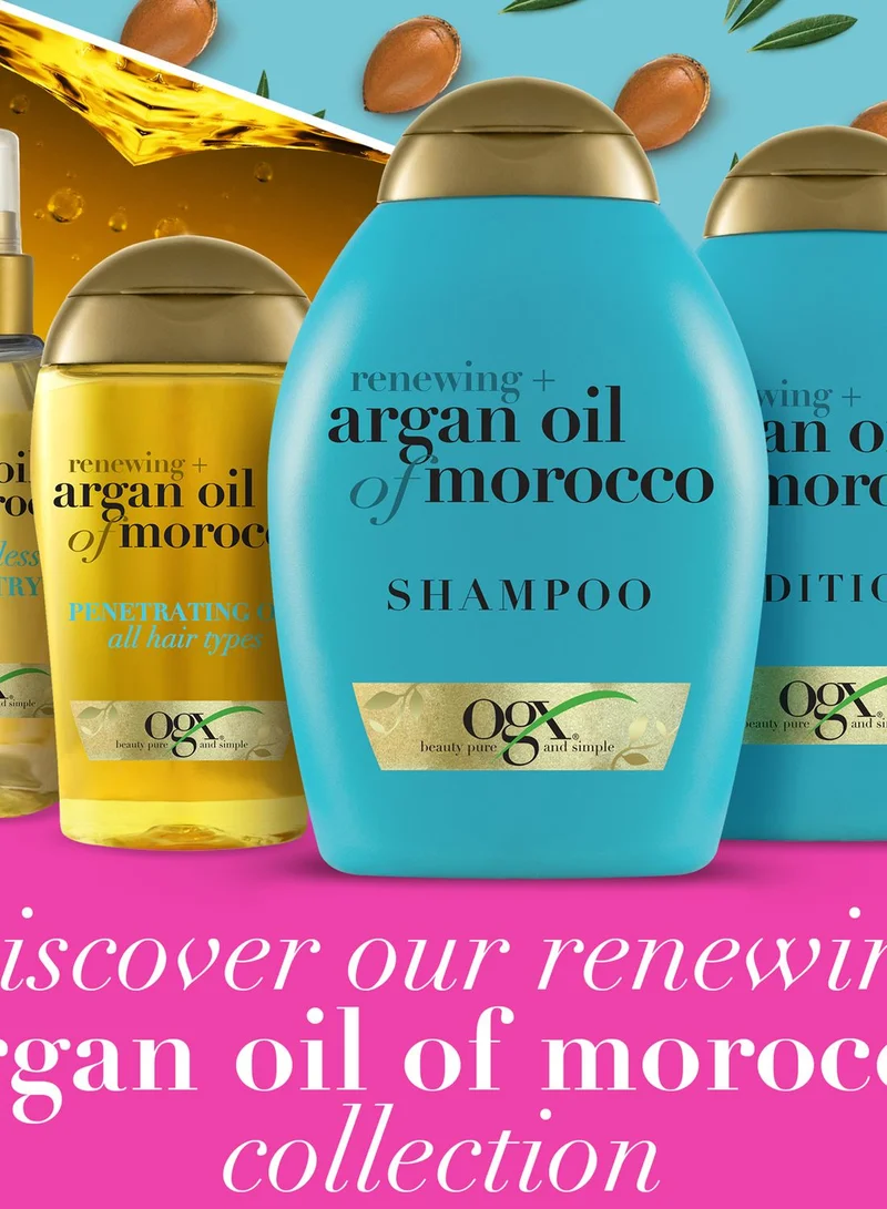 Ogx Shampoo, Renewing+ Argan Oil of Morocco, New Gentle and PH Balanced Formula