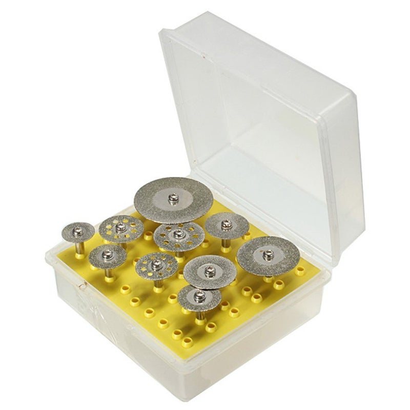 DIY Crafts Pack Of 10 Pc Set, Design No# 3, 10Pcs Diamond Cutting Discs Cut Off Wheel Set (Pack Of 10 Pc Set, Design No# 3) - Image 2