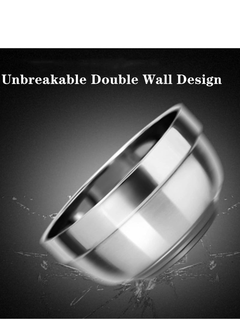 Bin Shihoun Abomar Co - Set of 10 double wall stainless steel bowls 11.5cm 200ml - Image 1