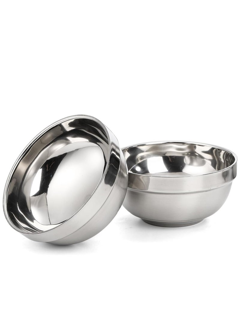 Bin Shihoun Abomar Co - Set of 10 double wall stainless steel bowls 11.5cm 200ml - Image 1