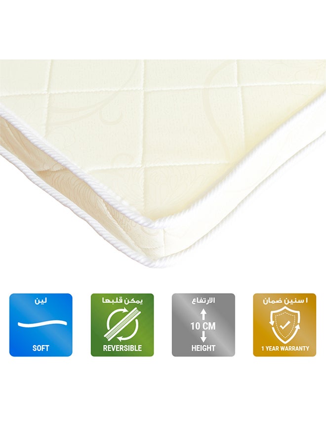 Home Box i-Cozy Tri-Fold Single Travel Foam Mattress 200x10x90 cm with 1 year warranty - Image 1