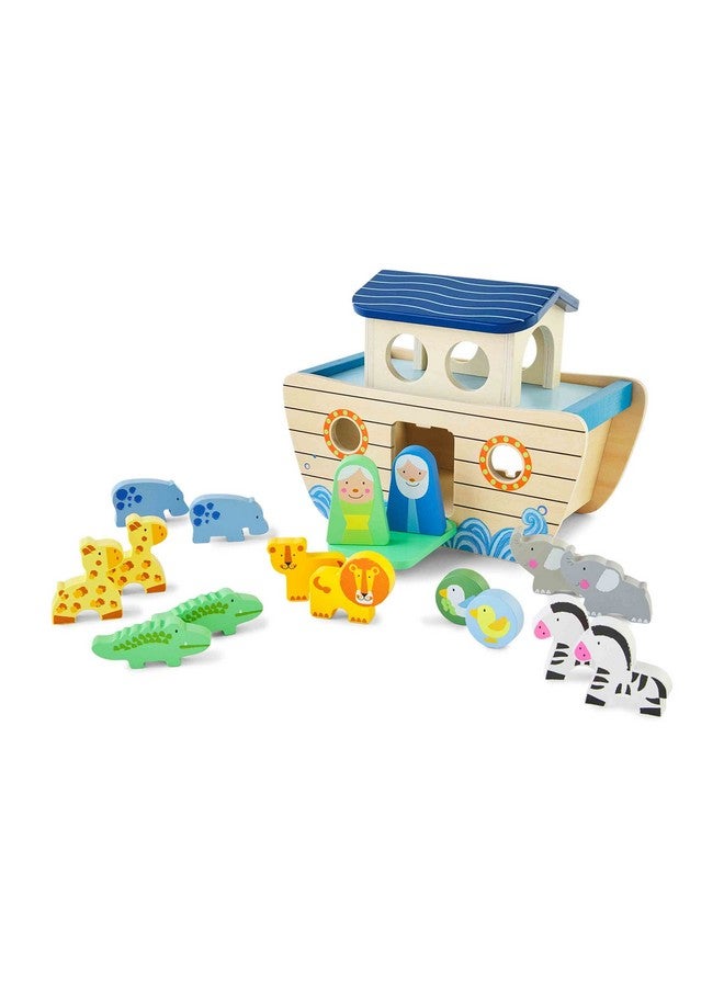 Mud Pie Noah's Ark Shape Sorter Set - Image 1