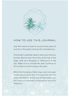 Inner World Memory Journal: Reflect, Record, Remember: A Three-Year Daily Memory Journal  - Image 2