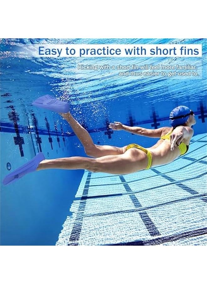 HOOKOR Swimming Training Fins,Comfortable Silicone Flippers for Swimming and Diving,Size Suitable Kids Girls Boys  - Image 5