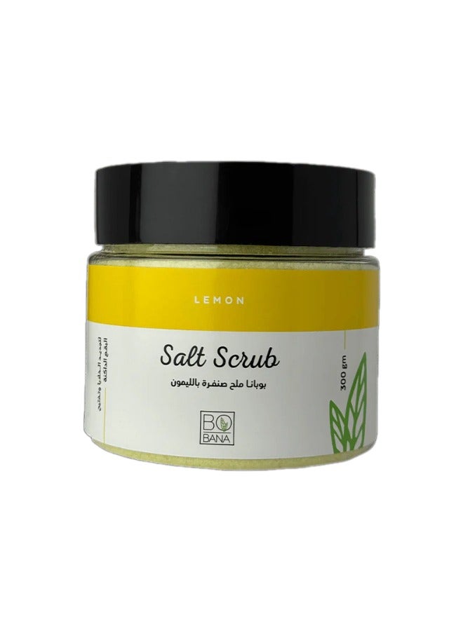 BOBANA Bobana Lemon Salt Scrub 300 GM  - Image 1