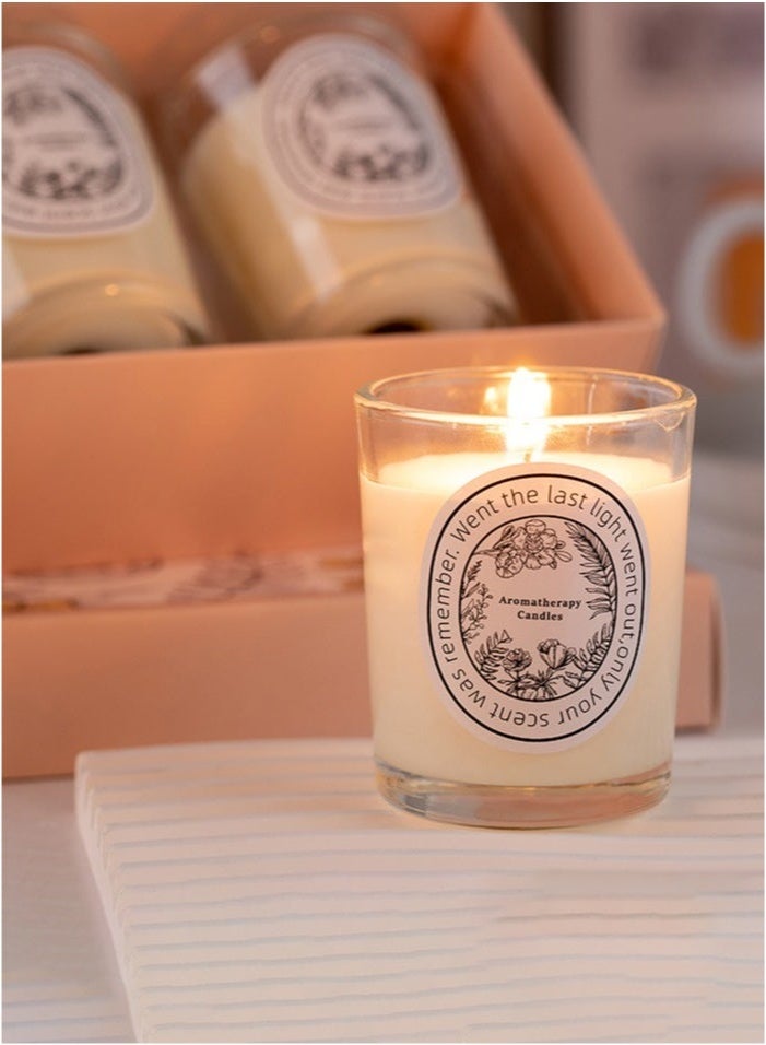 Diptyque Set of 3 Scented Candles, Three Different Scents, Color: White - Image 5