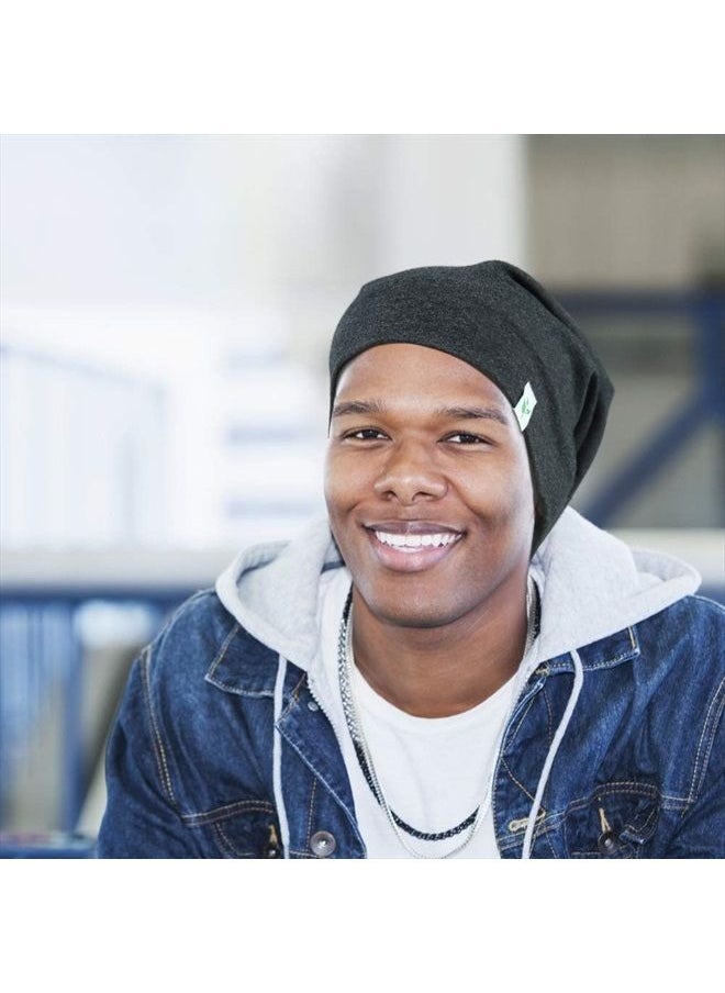 Winitas - Satin Lined Sleep Cap for Men with Curly Hair Dreadlocks - Image 1