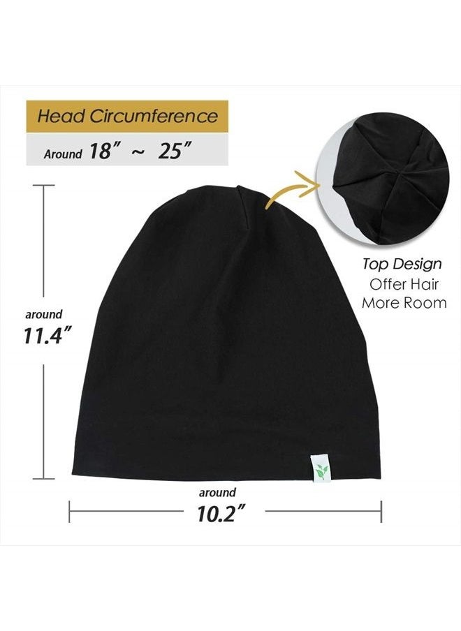 Winitas - Satin Lined Sleep Cap for Men with Curly Hair Dreadlocks - Image 1