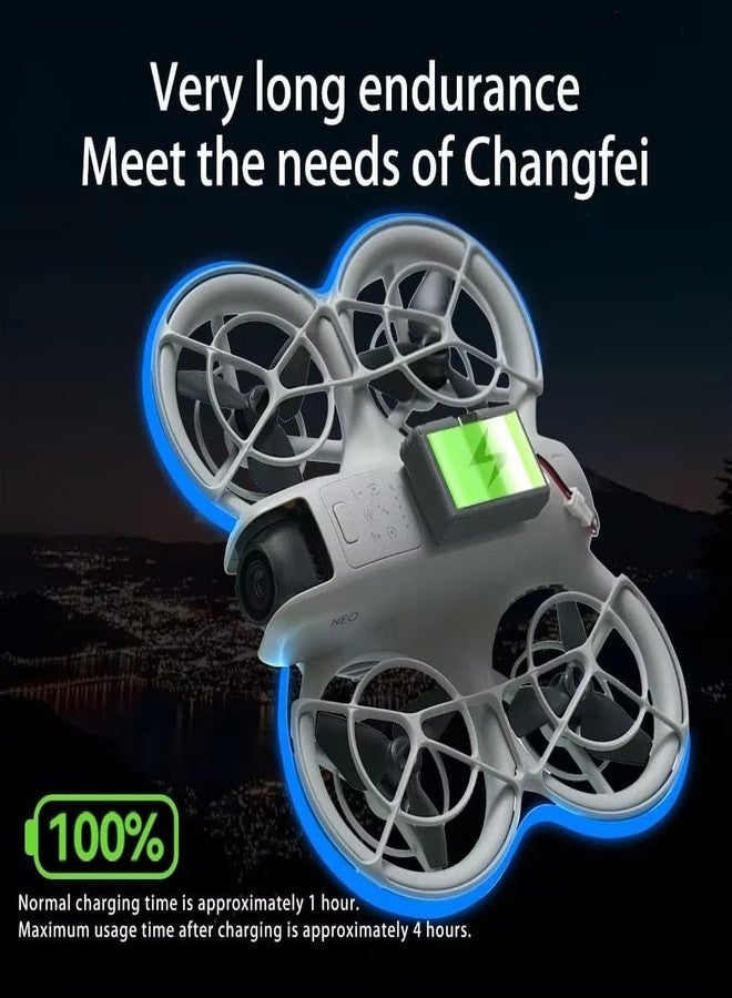 GetZget حزام إضاءة ليد من GetZget® متوافق مع طائرة DJI Neo، حزام مصباح مقاوم للماء، 3 أوضاع، وملحقات طيران ليلية جميلة (أخضر فلورسنت). - Image 5