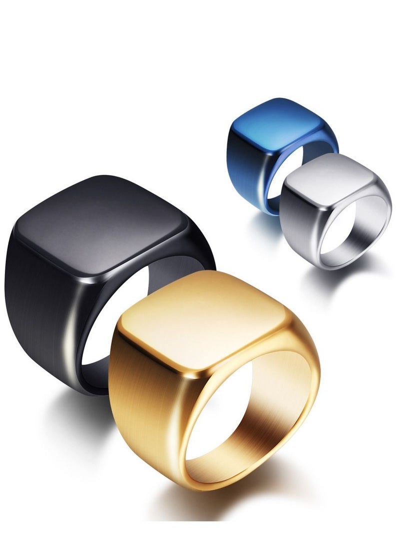 Stainless Steel Solid Polished Signet Ring - pzsku/ZB1A5EB4FF83F01A35627Z/45/_/1659541591/162c2258-0cae-4923-92ca-694a580d0303