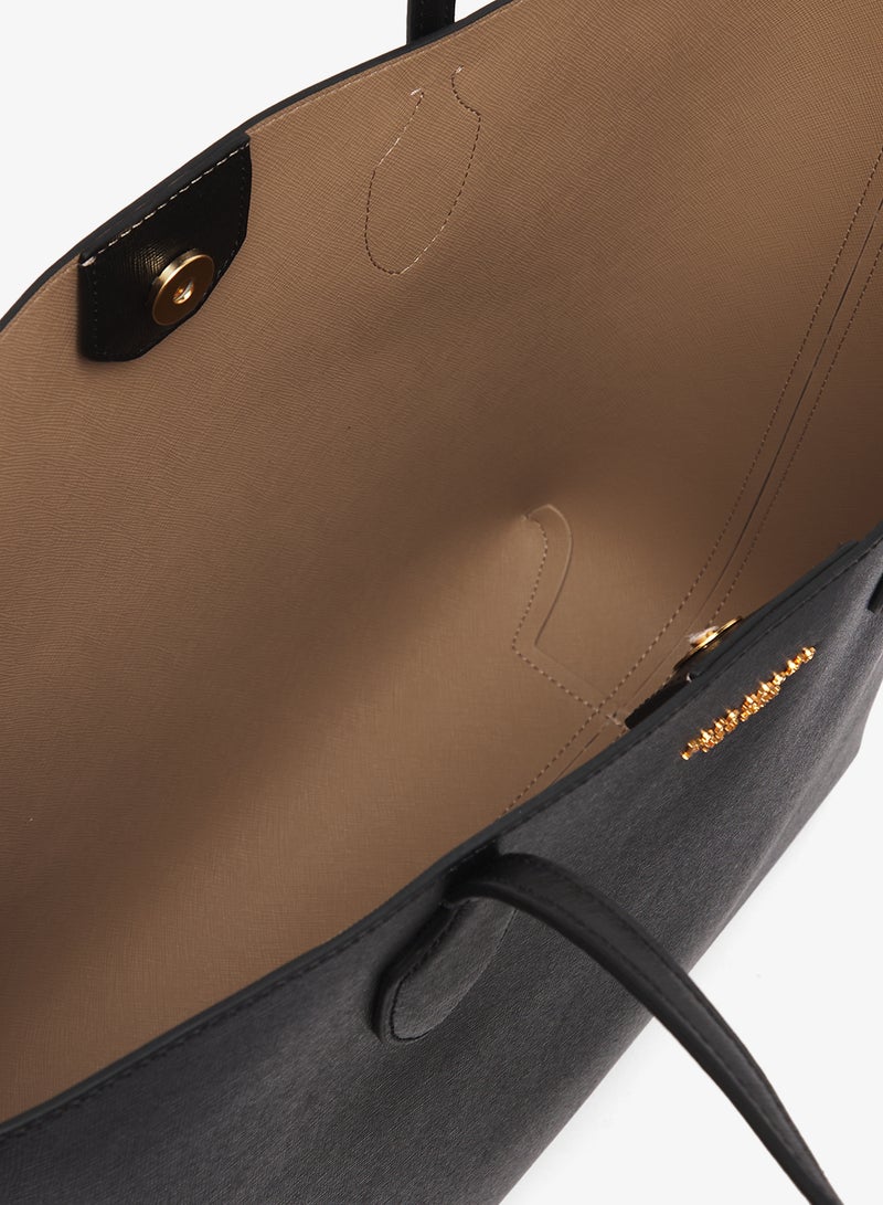 كيت سبيد حقيبة يد علوية بتفاصيل شعار - Image 5