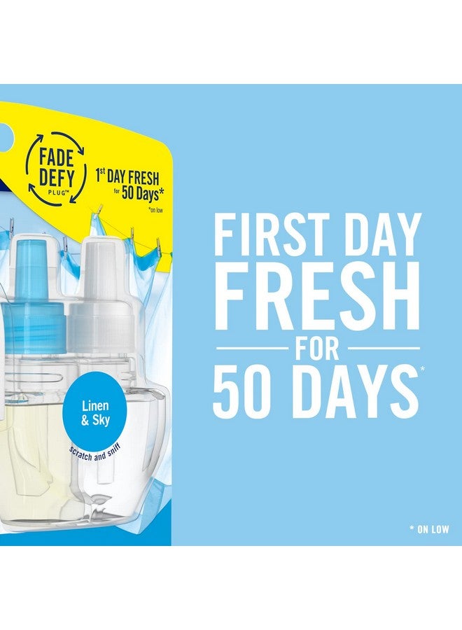 Febreze Plug In Air Freshener, Odor-Fighting Scented Oil Refill, Air Fresheners for Home and Bathroom and Kitchen, Long Lasting for Strong Odors, Premium Holiday Mix, 0.87oz Refills, 3 Count - Image 2