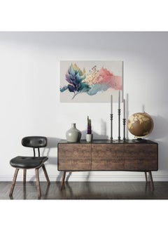 Home Gallery Abstract Pink Flower Landscape Oil Paintings Printed Canvas wall art  - Image 4