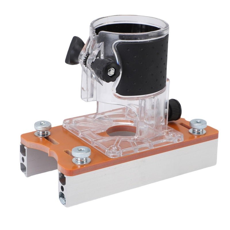Aluminum Alloy Router Base For 65mm Trimmer With Storage Box For Wood Slotting And Furniture Grooving - Image 3