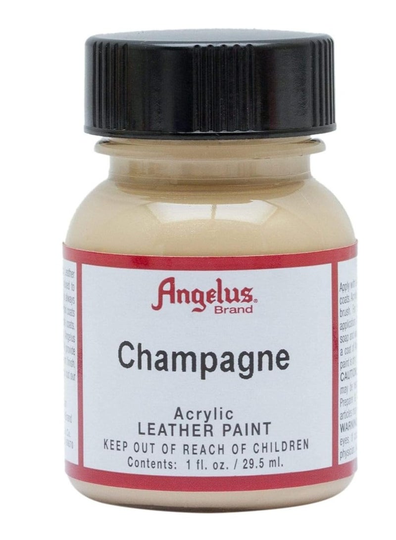 Angelus Leather Paint 1oz Champagne