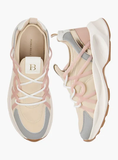 Flora Bella By Shoexpress Women Ombre Accent Slip-On Sneakers