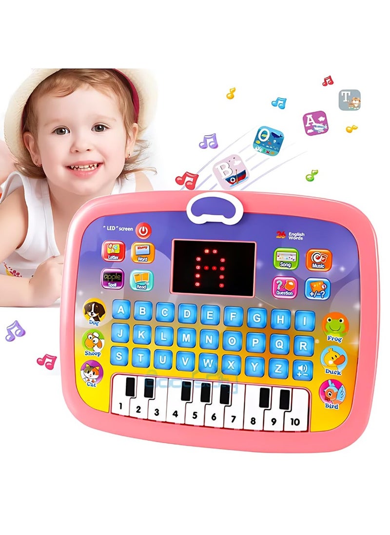 MUMS PLANET Educational Tablet for 3 Year Old Boys, Educational Computer Toy for 36-48 Months Old Children, Birthday Gifts for 3-5 Year Olds, Kids Toys, Children's Toys, Boys' Toys and Girls' Toys _ Game  - Image 1