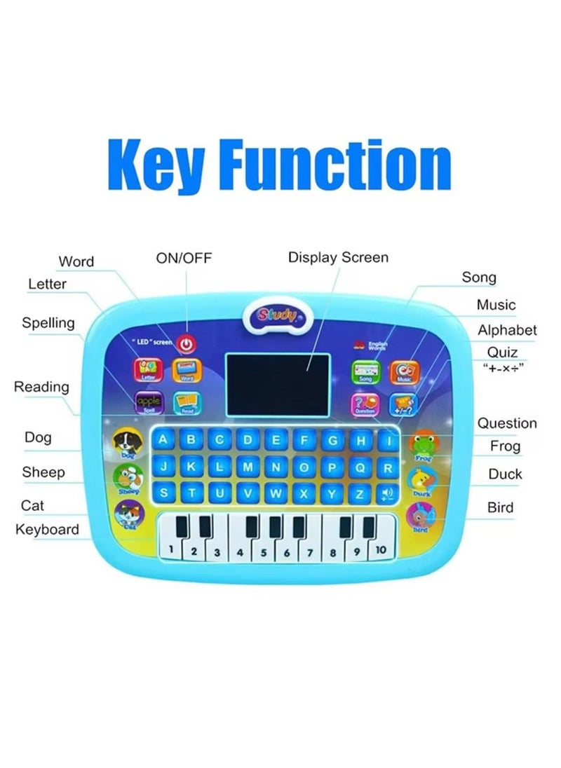 MUMS PLANET Educational Tablet for 3 Year Old Boys, Educational Computer Toy for 36-48 Months Old Children, Birthday Gifts for 3-5 Year Olds, Kids Toys, Children's Toys, Boys' Toys and Girls' Toys _ Game  - Image 2