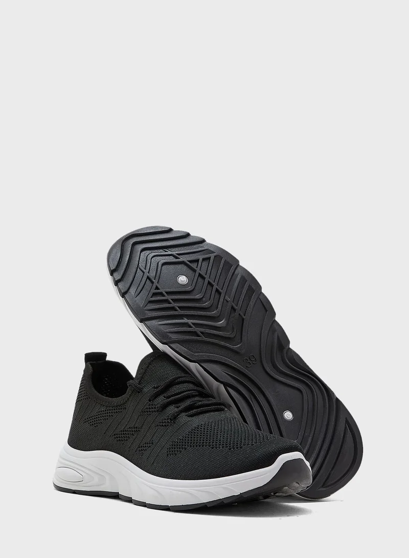 Ginger Textured Knit Comfort Sneaker