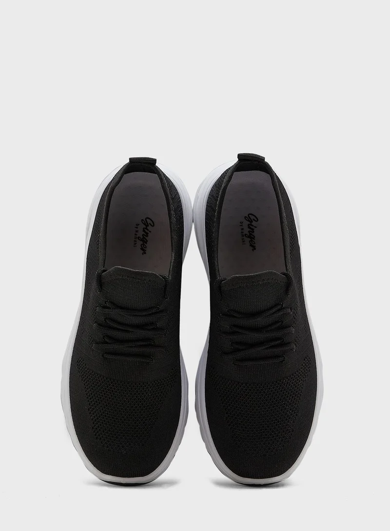 Ginger Textured Knit Comfort Sneaker