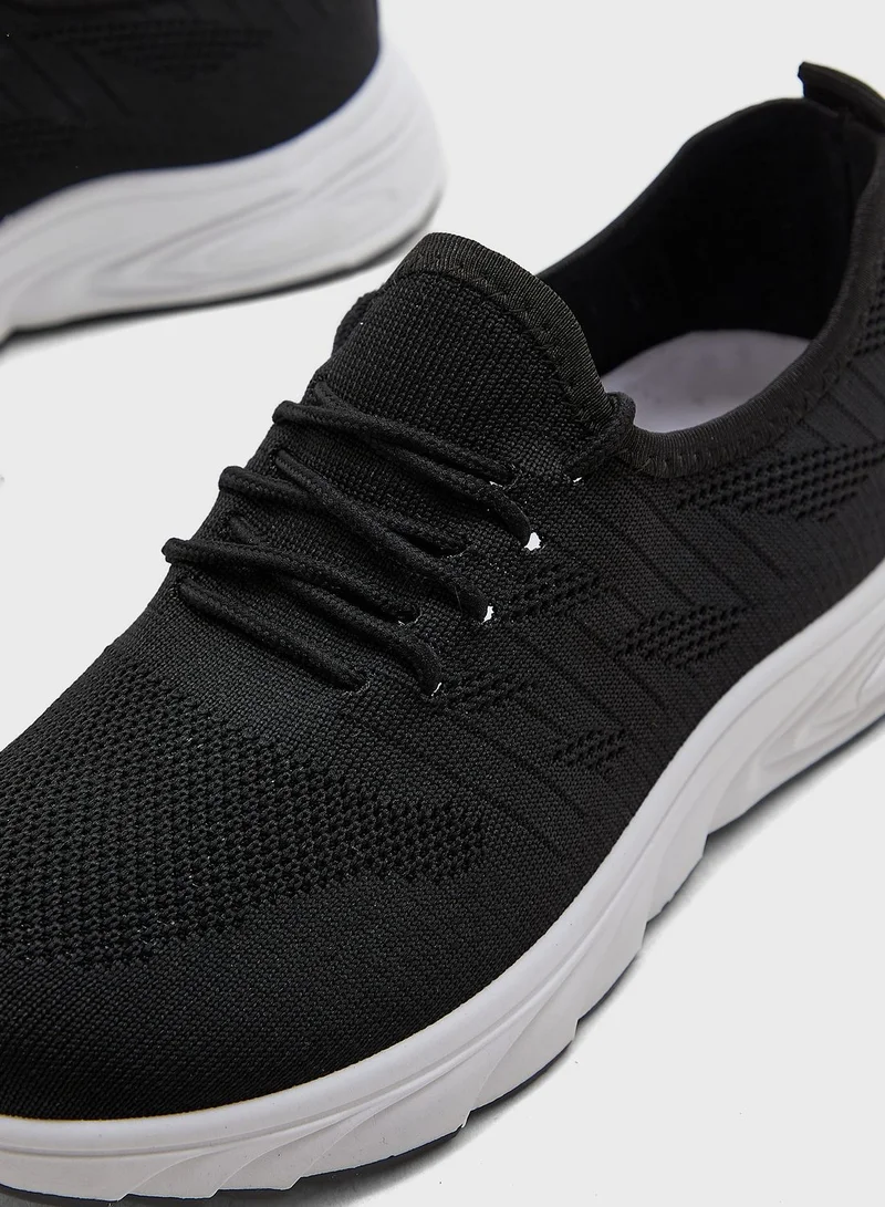 Ginger Textured Knit Comfort Sneaker