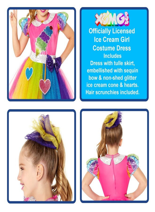 Rubies XOMG POP!: Ice Cream Girl Costume for Kids, Girl's Large - Image 2