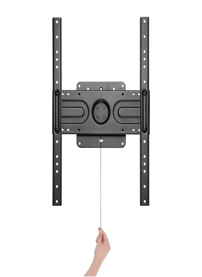 Skill Tech SH 46UFR Ultra-Thin 360° Rotatable Fixed TV Wall Mount for 37-80 Inch Flat & Curved TVs, VESA 600x400, Profile 45mm, Max Load 50kg – Black  - Image 2