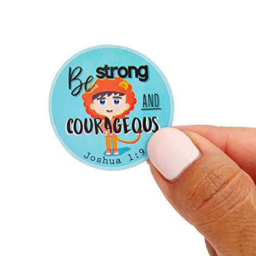 Infinite Curiosity Bible Verse Sticker Roll - Religious Stickers for Kids - Sunday School Crafts - Scripture Bible Study Supplies - Bulk 1000 Roll & Sunday School Supplies - 1.5in Dia, 1000ct - Image 4